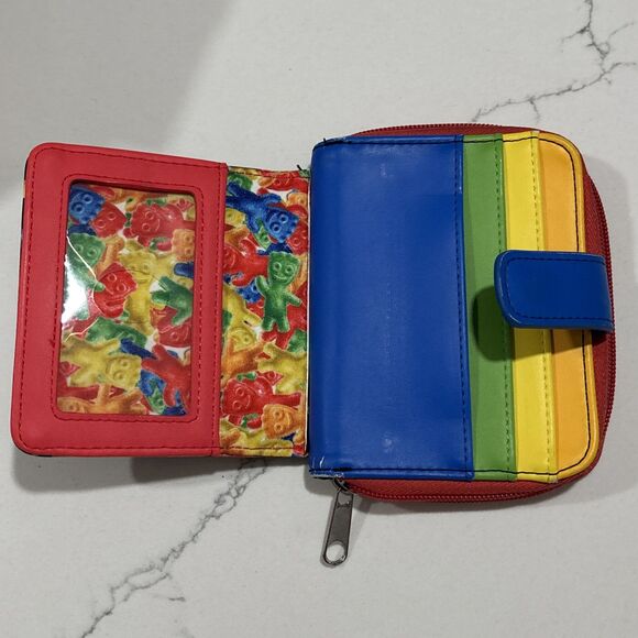 Vegan Faux Leather Loungefly Sour Patch Kid Wallet - Picture 6 of 13
